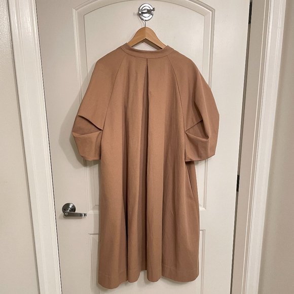 Mille Josephine swing coat in almond, size L - Picture 7 of 9